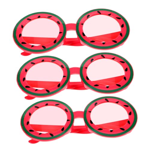 SOPOTUTU 3 Stücke Kinderbrille Gläser Obst-partyzubehör Zubehör Für Wassermelonen Partybrille Mit Hawaiianischem Hawaii-accessoires Tropische Accessoires Plastik SOPOTUTU 3 Stücke Kinderbrille Gläser Obst-partyzubehör Zubehör Für Wassermelonen Partybrille Mit Hawaiianischem Hawaii-accessoires Tropische Accessoires Plastik von SOPOTUTU