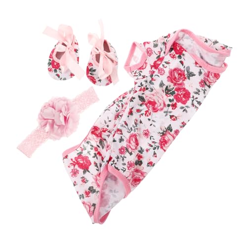 SOPOTUTU 3 Teiliges Puppenzubehör Aus Baumwolle Reborn Puppenschuhe Realistische Puppenärmel Kleine Blumen Bodys Mädchen Outfit Outfits Babypuppenkleidung Neugeborene Säuglinge SOPOTUTU 3 Teiliges Puppenzubehör Aus Baumwolle Reborn Puppenschuhe Realistische Puppenärmel Kleine Blumen Bodys Mädchen Outfit Outfits Babypuppenkleidung Neugeborene Säuglinge von SOPOTUTU