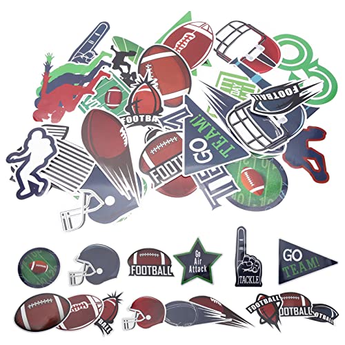 SOPOTUTU 30 Blatt Rugby Aufkleber für Sport Sticker für Laptops Reisetaschen und Partys Wasserfeste Rugby Dekorationen für Jugendliche SOPOTUTU 30 Blatt Rugby Aufkleber für Sport Sticker für Laptops Reisetaschen und Partys Wasserfeste Rugby Dekorationen für Jugendliche von SOPOTUTU