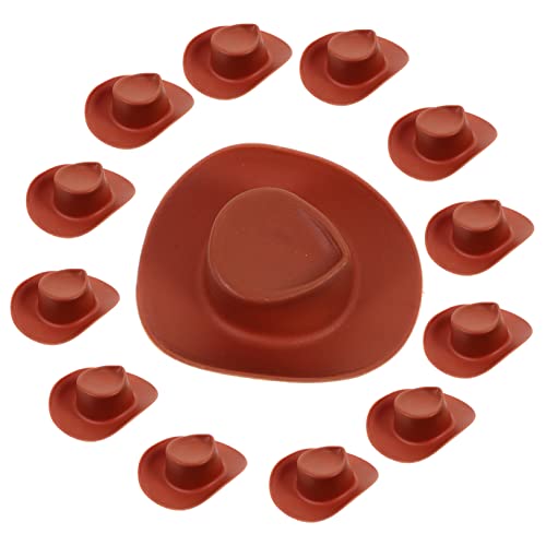 SOPOTUTU 30 Stück Miniaturisierte Cowboyhüte für Puppen aus Geruchlosem Kunststoff für DIY Dekoration Puppenhaus Zubehör und Kreative Bastelprojekte Leicht Langlebig und Handfreundlich SOPOTUTU 30 Stück Miniaturisierte Cowboyhüte für Puppen aus Geruchlosem Kunststoff für DIY Dekoration Puppenhaus Zubehör und Kreative Bastelprojekte Leicht Langlebig und Handfreundlich von SOPOTUTU