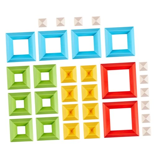 SOPOTUTU 30 Stück Teiliges Bauspielzeug aus Robustem Farbenfrohe Bausteine für Kleinkinder Jahre Pädagogisches Lernspielzeug zur Motorischer Fähigkeiten und Formverständnis für Eltern SOPOTUTU 30 Stück Teiliges Bauspielzeug aus Robustem Farbenfrohe Bausteine für Kleinkinder Jahre Pädagogisches Lernspielzeug zur Motorischer Fähigkeiten und Formverständnis für Eltern von SOPOTUTU