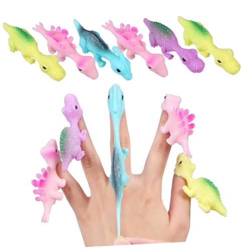 SOPOTUTU 30 Stück Teiliges Fliegende Dinosaurier Finger aus Flexiblem Kunststoff Bunte Mini Dino Figuren für Partygeschenke Einfach zu Schleudern Vielseitig und Spielerisch für Erwachsene SOPOTUTU 30 Stück Teiliges Fliegende Dinosaurier Finger aus Flexiblem Kunststoff Bunte Mini Dino Figuren für Partygeschenke Einfach zu Schleudern Vielseitig und Spielerisch für Erwachsene von SOPOTUTU