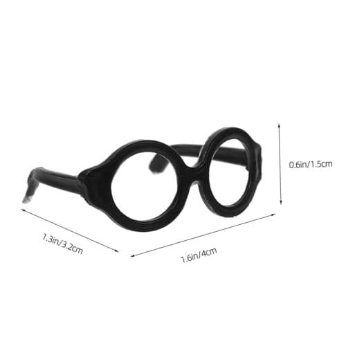 SOPOTUTU 30 Stück Teiliges Puppenbrillen Miniatur Modeaccessoires Leichtes Strapazierfähiges Material Stylische Ankleidezubehör für Puppen Rollenspiel und Party von SOPOTUTU