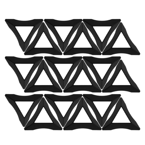 SOPOTUTU 30 Stück Zauberwürfelbasis Jungtier Mini Anzeige Würfel-präsentationssockel Puzzle-würfel-Organizer Speed-Cube-ständer Würfelhalter Für Speed-Cube-Display-sockel Stck Black von SOPOTUTU