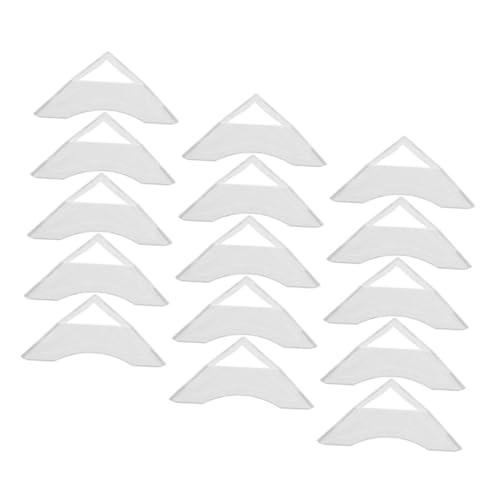 SOPOTUTU 30 Stück Zauberwürfelbasis Puzzle Mini Stand Anzeige Würfelständer Transparent Plastik von SOPOTUTU