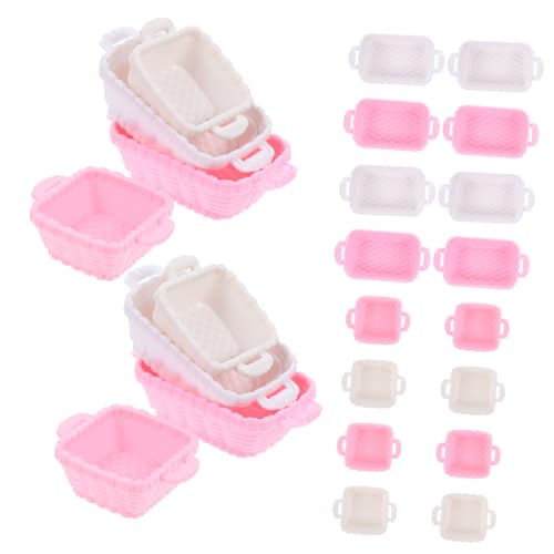 SOPOTUTU 32 Stück Lebensmittel Und Spielmodell Zubehörkörbe Kleiner Picknickkorb Weißer Korb Puppenhauskorb Kleiner Korb Rollenspiel Großpackung Winziger Mini Puppenhauskorb SOPOTUTU 32 Stück Lebensmittel Und Spielmodell Zubehörkörbe Kleiner Picknickkorb Weißer Korb Puppenhauskorb Kleiner Korb Rollenspiel Großpackung Winziger Mini Puppenhauskorb von SOPOTUTU