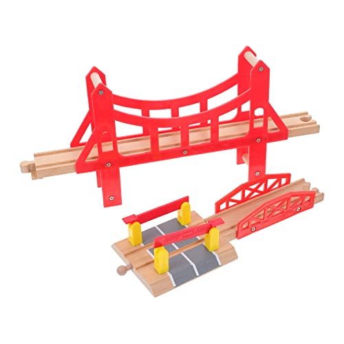 SOPOTUTU 3Stücke Holz Eisenbahnzubehör für Holzeisenbahn Robuste Spielzeugblöcke für für Kreative Spielstunden SOPOTUTU 3Stücke Holz Eisenbahnzubehör für Holzeisenbahn Robuste Spielzeugblöcke für für Kreative Spielstunden von SOPOTUTU