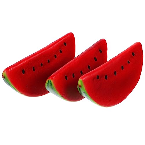 SOPOTUTU 3Stücke Künstliche Wassermelonen Scheiben Kreative Tischdekoration für Sommerpartys Lebensechte Fotorequisiten für Restaurants Küchen und Garten Farbenfrohes SOPOTUTU 3Stücke Künstliche Wassermelonen Scheiben Kreative Tischdekoration für Sommerpartys Lebensechte Fotorequisiten für Restaurants Küchen und Garten Farbenfrohes von SOPOTUTU