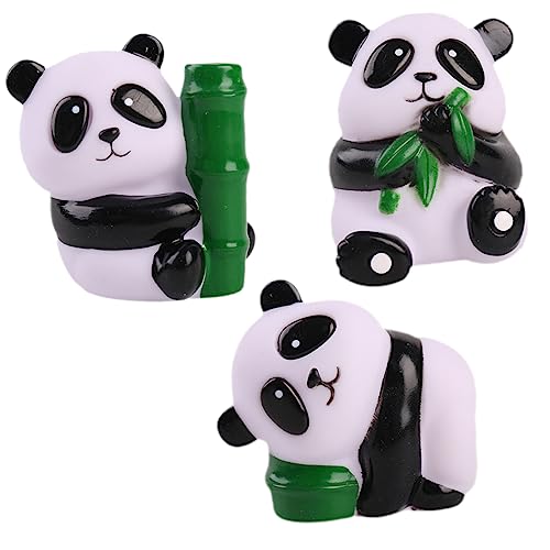 SOPOTUTU 3Stücke Lustige Panda Wutlinder Dehnbares Dekompressionsspielzeug für Squeeze Buntem Panda Design für Partys von SOPOTUTU