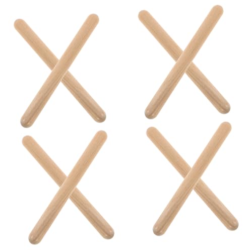 SOPOTUTU 4 Paare Schlagzeug Rhythmus-Sticks Frühpädagogisches Für Rhythmus-musikstöcke Musik Drumsticks Musikalisches Schlaginstrument Musikalische Khaki Holz SOPOTUTU 4 Paare Schlagzeug Rhythmus-Sticks Frühpädagogisches Für Rhythmus-musikstöcke Musik Drumsticks Musikalisches Schlaginstrument Musikalische Khaki Holz von SOPOTUTU