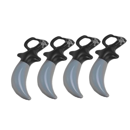 SOPOTUTU 4 STÜCKE Aufblasbare Piratensäbel Leicht Realistisch Piratenparty Halloween Partygeschenk Bühnenrequisite SOPOTUTU 4 STÜCKE Aufblasbare Piratensäbel Leicht Realistisch Piratenparty Halloween Partygeschenk Bühnenrequisite von SOPOTUTU