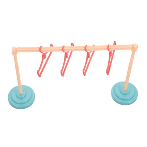 SOPOTUTU 4 Satz Puppe Wäsche Ständer Kleiderständer Puppenregal Puppenkleiderbügel Puppenstubenmöbel Puppenkleidung Aufbewahrung Mini-aufhänger Für Bastelarbeiten Plastik SOPOTUTU 4 Satz Puppe Wäsche Ständer Kleiderständer Puppenregal Puppenkleiderbügel Puppenstubenmöbel Puppenkleidung Aufbewahrung Mini-aufhänger Für Bastelarbeiten Plastik von SOPOTUTU