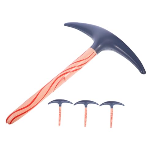 SOPOTUTU 4 Stück Aufblasbare Spitzhacke Teiliges aus PVC für Kindergeburtstagsfeiern Halloween Cosplay und Einzigartiges Partyzubehör von SOPOTUTU