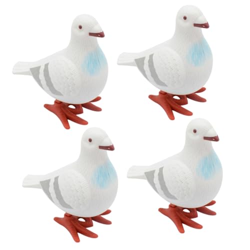 SOPOTUTU 4 Stück Aufziehbare Tauben Wind Up Pigeon Toy Lustige Kinderparty Mitgebsel Geburtstag Junge Mädchen SOPOTUTU 4 Stück Aufziehbare Tauben Wind Up Pigeon Toy Lustige Kinderparty Mitgebsel Geburtstag Junge Mädchen von SOPOTUTU