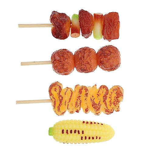 SOPOTUTU 4 Stück Barbecue -Spießspielzeuge Spielzeuggrill simuliertes grillspielzeug für Simulationsspielzeug für Kinderspielzeug Spielmodelle für PVC SOPOTUTU 4 Stück Barbecue -Spießspielzeuge Spielzeuggrill simuliertes grillspielzeug für Simulationsspielzeug für Kinderspielzeug Spielmodelle für PVC von SOPOTUTU