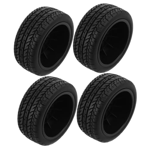 SOPOTUTU 4 Stück Ferngesteuertes Modellauto Ferngesteuerte Autoreifen Rc Driftautos Rc Autos Für Erwachsene Autoräder Reifenspielzeug Universeller Rc Autoreifenersatz Indoor Rc von SOPOTUTU