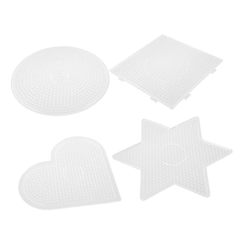 SOPOTUTU 4stücke Teiliges Junge Mädchen Schablonen-puzzleset Mit Transparenten Geometrischen Vorlagen Kreative Puzzles Vorstellungskraft Räumlichem Denken Und Intelligenz Für Hause Und von SOPOTUTU
