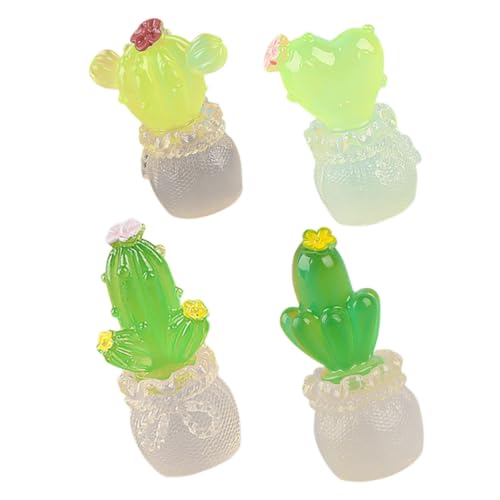SOPOTUTU 4 Stück Kaktus Figuren Lebensechte Pflanzen Ornamente für Miniaturgärten Puppenhäuser und Tischdekoration für Gartenliebhaber SOPOTUTU 4 Stück Kaktus Figuren Lebensechte Pflanzen Ornamente für Miniaturgärten Puppenhäuser und Tischdekoration für Gartenliebhaber von SOPOTUTU