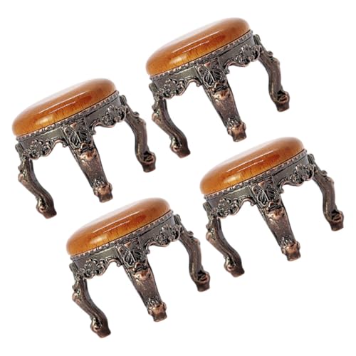 SOPOTUTU 4 Stück Kleiner Stuhl Für Zimmerpuppe Tischdeko Puppenhaus Winziger Hocker Puppenhaus Hocker Puppenhauszubehör Mini-hocker Möbelmodelle Miniatur-hockermodell Metall SOPOTUTU 4 Stück Kleiner Stuhl Für Zimmerpuppe Tischdeko Puppenhaus Winziger Hocker Puppenhaus Hocker Puppenhauszubehör Mini-hocker Möbelmodelle Miniatur-hockermodell Metall von SOPOTUTU