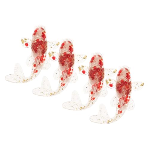 SOPOTUTU 4 Stück Kristall Koi Ornamente Figur Rosa Fisch Dekoration Wasserkarpfen Tischdekoration Zum Aufhängen Mini Aquarium Tropische Party Klein Für Künstliches Realistisches SOPOTUTU 4 Stück Kristall Koi Ornamente Figur Rosa Fisch Dekoration Wasserkarpfen Tischdekoration Zum Aufhängen Mini Aquarium Tropische Party Klein Für Künstliches Realistisches von SOPOTUTU