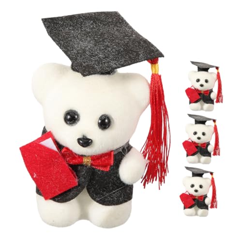SOPOTUTU 4 Stück Plüsch Abschlussbär Bear Doll für Graduierung Dekoration und DIY Blumensträuße Weiches Langlebiges Material für Familien und Freunde SOPOTUTU 4 Stück Plüsch Abschlussbär Bear Doll für Graduierung Dekoration und DIY Blumensträuße Weiches Langlebiges Material für Familien und Freunde von SOPOTUTU