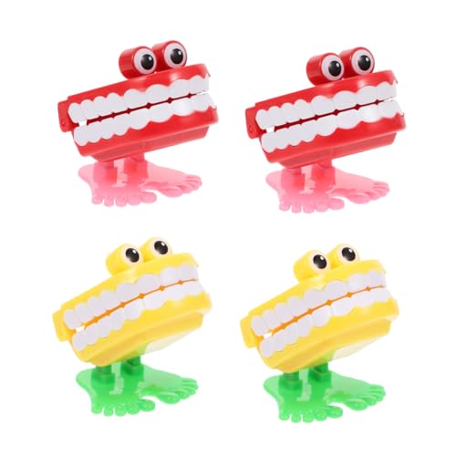 SOPOTUTU 4 Stück Springgeister -Zähnespielzeug springen Kinderpädagogische Spielzeuge Kleinkindspielzeug mit klappernden Zähnen Lenden Partyspielzeug kauende Zähne Abs SOPOTUTU 4 Stück Springgeister -Zähnespielzeug springen Kinderpädagogische Spielzeuge Kleinkindspielzeug mit klappernden Zähnen Lenden Partyspielzeug kauende Zähne Abs von SOPOTUTU