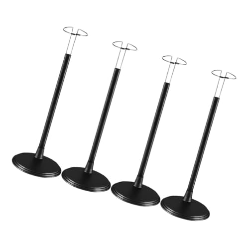 SOPOTUTU 4 Stück Stützrahmen Für Puppen Halter Für Marionettenständer Ausgestopfter Tierhalter Stop-Motion-Figuren Spielzeugständer Actionfigur Steht Aktionsfigurhalter Black PVC SOPOTUTU 4 Stück Stützrahmen Für Puppen Halter Für Marionettenständer Ausgestopfter Tierhalter Stop-Motion-Figuren Spielzeugständer Actionfigur Steht Aktionsfigurhalter Black PVC von SOPOTUTU