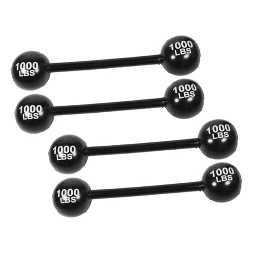 SOPOTUTU 4 Stück Teiliges Aufblasbares Hantelspielzeug aus PVC Leicht und Strapazierfähig Klassische Barbell für Partydekoration Strand und Poolspaß Verbessert Hand Augen Koordination und SOPOTUTU 4 Stück Teiliges Aufblasbares Hantelspielzeug aus PVC Leicht und Strapazierfähig Klassische Barbell für Partydekoration Strand und Poolspaß Verbessert Hand Augen Koordination und von SOPOTUTU