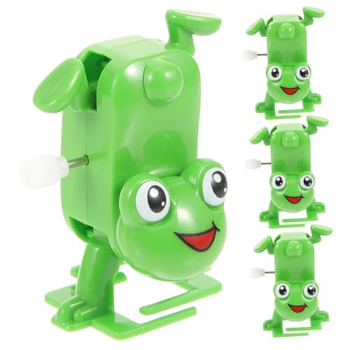 SOPOTUTU 4 Stück Teiliges Aufziehspielzeug Froschform Windup Geschenkset für Jungen Mädchen Kreative Lernspielzeuge und Dekoration SOPOTUTU 4 Stück Teiliges Aufziehspielzeug Froschform Windup Geschenkset für Jungen Mädchen Kreative Lernspielzeuge und Dekoration von SOPOTUTU