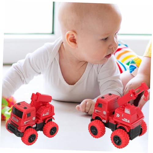 SOPOTUTU 4 Stück Teiliges Friktions Feuerwehrfahrzeug für Kleinkinder Detailgetreue Leichte Feuerwehrmodelle Kreativität Farbverständnis und Sozialem Lernen SOPOTUTU 4 Stück Teiliges Friktions Feuerwehrfahrzeug für Kleinkinder Detailgetreue Leichte Feuerwehrmodelle Kreativität Farbverständnis und Sozialem Lernen von SOPOTUTU