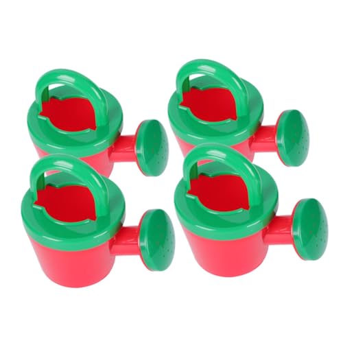 SOPOTUTU 4 Stück Teiliges Kleine Bunte Gießkannen aus Wasserspielzeug für Junge Mädchen Badezimmer Robust Sicher Geeignet für Dusche und Garten von SOPOTUTU