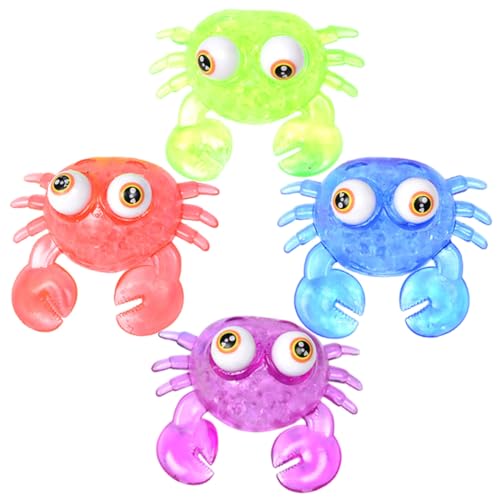 SOPOTUTU 4 Stück Teiliges Krabbenförmiger Verschleißfester TPR Squeeze Spielzeuge Stressabbauende Tragbare Anti Angst Grifftrainer für Erwachsene und Langlebig Zufällige Zufällige Farbe SOPOTUTU 4 Stück Teiliges Krabbenförmiger Verschleißfester TPR Squeeze Spielzeuge Stressabbauende Tragbare Anti Angst Grifftrainer für Erwachsene und Langlebig Zufällige Zufällige Farbe von SOPOTUTU