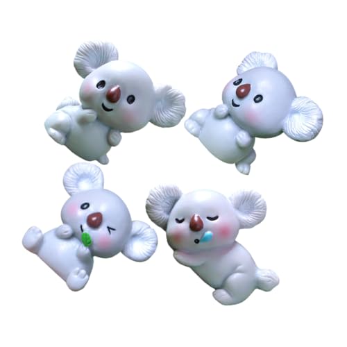 SOPOTUTU 4 Stück Teiliges Mini Koala Figuren Resin Miniatur Tierfiguren für Puppenhaus Gartendeko Kuchenverzierung und aus Langlebigem Harz SOPOTUTU 4 Stück Teiliges Mini Koala Figuren Resin Miniatur Tierfiguren für Puppenhaus Gartendeko Kuchenverzierung und aus Langlebigem Harz von SOPOTUTU