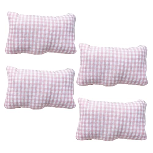 SOPOTUTU 4 Stück Teiliges Miniatur Kissen Niedliche Puppenhaus Kissen Langlebige Miniatur Couch Dekoration Geeignet für Puppenhaus Zubehör und DIY Szenen SOPOTUTU 4 Stück Teiliges Miniatur Kissen Niedliche Puppenhaus Kissen Langlebige Miniatur Couch Dekoration Geeignet für Puppenhaus Zubehör und DIY Szenen von SOPOTUTU