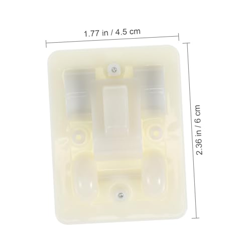 SOPOTUTU 4 Stück Teiliges Pullback Fahrzeugbasis aus Hochwertigem Robust und Langlebig Geeignet für DIY Tonmodellierung Reibungsbetriebene Spielzeugautos für Bastelprojekte SOPOTUTU 4 Stück Teiliges Pullback Fahrzeugbasis aus Hochwertigem Robust und Langlebig Geeignet für DIY Tonmodellierung Reibungsbetriebene Spielzeugautos für Bastelprojekte von SOPOTUTU