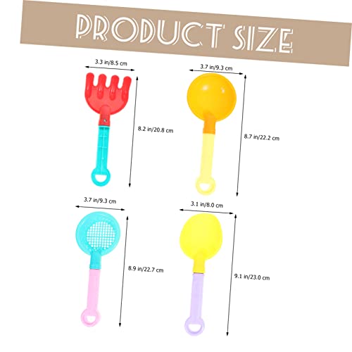 SOPOTUTU 4 Stück Teiliges Sandspielzeug Schaufeln aus Kunststoff Bunte Sandschaufeln Sicherer Sandkasten Spielspaß für Jungen und Mädchen Am Strand und Garten Zufällige Zufällige Farbe SOPOTUTU 4 Stück Teiliges Sandspielzeug Schaufeln aus Kunststoff Bunte Sandschaufeln Sicherer Sandkasten Spielspaß für Jungen und Mädchen Am Strand und Garten Zufällige Zufällige Farbe von SOPOTUTU