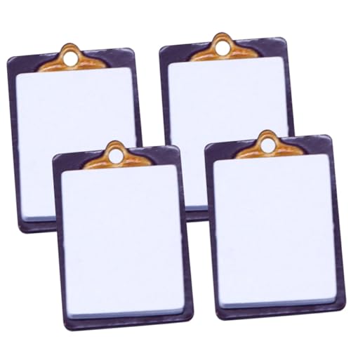 SOPOTUTU 4 Stück Teiliges Schreibtafel Modell Dekorative Mini Schreibtafel für Puppenhaus Zubehör Kreatives DIY Lernspielzeug für Realistische Gestaltung für Miniaturhäuser SOPOTUTU 4 Stück Teiliges Schreibtafel Modell Dekorative Mini Schreibtafel für Puppenhaus Zubehör Kreatives DIY Lernspielzeug für Realistische Gestaltung für Miniaturhäuser von SOPOTUTU
