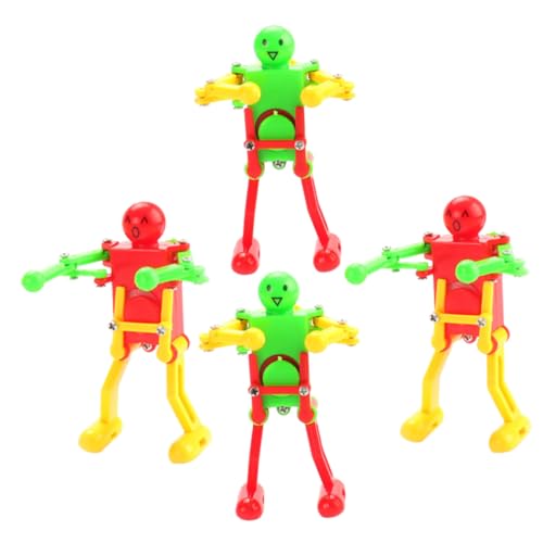SOPOTUTU 4 Stück Teiliges Tanzender Aufziehroboter für Erwachsene Leichtes Sicheres Wind Up Fördert Kreativität Farbenfrohes Design für Drinnen und Draußen Zufällige Farbe Zufällige Farbe SOPOTUTU 4 Stück Teiliges Tanzender Aufziehroboter für Erwachsene Leichtes Sicheres Wind Up Fördert Kreativität Farbenfrohes Design für Drinnen und Draußen Zufällige Farbe Zufällige Farbe von SOPOTUTU