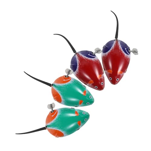 SOPOTUTU 4 Stück Teiliges Wind up Kleine Eisen mäuse mit Energiesparend Bunte Aufziehmäuse für Kleinkinder Fördert Hand Auge koordination und Fantasieentwicklung Zufällige Zufällige Farbe SOPOTUTU 4 Stück Teiliges Wind up Kleine Eisen mäuse mit Energiesparend Bunte Aufziehmäuse für Kleinkinder Fördert Hand Auge koordination und Fantasieentwicklung Zufällige Zufällige Farbe von SOPOTUTU