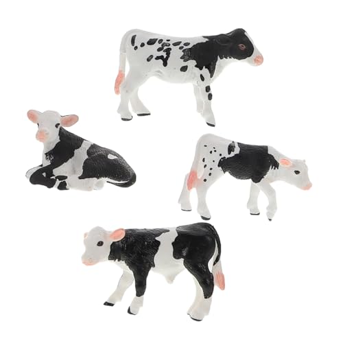 SOPOTUTU 4 Stück Tiermodell bauernhoftiere kinderspielzeug Landwirtschaft Tiere für Puppenhaus Interaktive Tierfiguren Kuhfarmspielzeug Kuhfiguren für Viehspielzeug Plastik SOPOTUTU 4 Stück Tiermodell bauernhoftiere kinderspielzeug Landwirtschaft Tiere für Puppenhaus Interaktive Tierfiguren Kuhfarmspielzeug Kuhfiguren für Viehspielzeug Plastik von SOPOTUTU