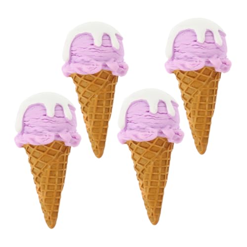 SOPOTUTU 4 Stücke Eismodell deko Simulationscreme Eistütenspielzeug Gefälschte Eiswaffel-Requisite Simulationseis künstliche Eiscreme-Requisiten Eiscrememodell Harz SOPOTUTU 4 Stücke Eismodell deko Simulationscreme Eistütenspielzeug Gefälschte Eiswaffel-Requisite Simulationseis künstliche Eiscreme-Requisiten Eiscrememodell Harz von SOPOTUTU