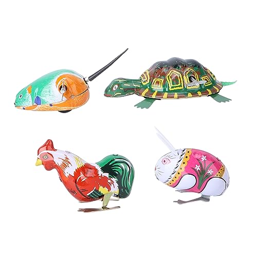 SOPOTUTU 4-Teiliges Blatt tierisches uhrwerk die Spielzeuge wackelt Spiele Tiere kinderspielzeug aufziehbares Tierisches Aufziehspielzeug Eisenblech SOPOTUTU 4-Teiliges Blatt tierisches uhrwerk die Spielzeuge wackelt Spiele Tiere kinderspielzeug aufziehbares Tierisches Aufziehspielzeug Eisenblech von SOPOTUTU