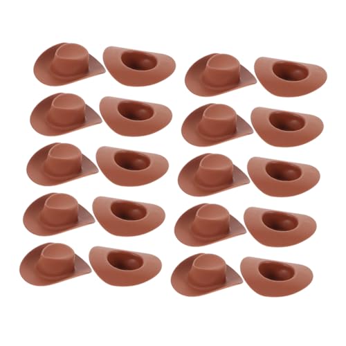 SOPOTUTU 40 Stück Teiliges Mini cowboyhut Robustem Kunststoff Kleine Puppenhüte für DIY Puppen Langlebig Farblich Gestaltet Leicht und Kompakt Geeignet für Bastelprojekte und SOPOTUTU 40 Stück Teiliges Mini cowboyhut Robustem Kunststoff Kleine Puppenhüte für DIY Puppen Langlebig Farblich Gestaltet Leicht und Kompakt Geeignet für Bastelprojekte und von SOPOTUTU