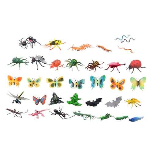 SOPOTUTU 43 Stück Teiliges Realistischer Insektenfiguren für Pädagogisches aus PVC für Experimente Geburtstagsgeschenke und Kreative Lernspiele für Jahren SOPOTUTU 43 Stück Teiliges Realistischer Insektenfiguren für Pädagogisches aus PVC für Experimente Geburtstagsgeschenke und Kreative Lernspiele für Jahren von SOPOTUTU