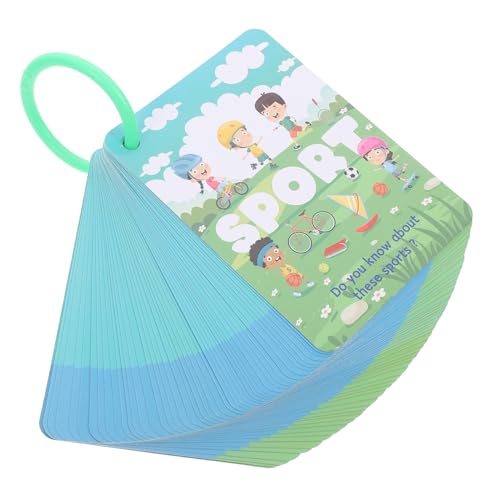 SOPOTUTU 48 Stück Teiliges Lernkarten Sport Themen Flashcards Kognitive Entwicklung Interaktive Eltern Junge Mädchen Spiele Tragbare für Frühkindliche Bildung SOPOTUTU 48 Stück Teiliges Lernkarten Sport Themen Flashcards Kognitive Entwicklung Interaktive Eltern Junge Mädchen Spiele Tragbare für Frühkindliche Bildung von SOPOTUTU
