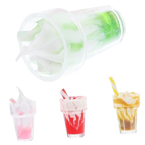 SOPOTUTU 4Stücke Eiscreme Realistische Puppenhaus Dekoration Lebensmittelornament für Kreatives Farben Zufällig für Szenen SOPOTUTU 4Stücke Eiscreme Realistische Puppenhaus Dekoration Lebensmittelornament für Kreatives Farben Zufällig für Szenen von SOPOTUTU