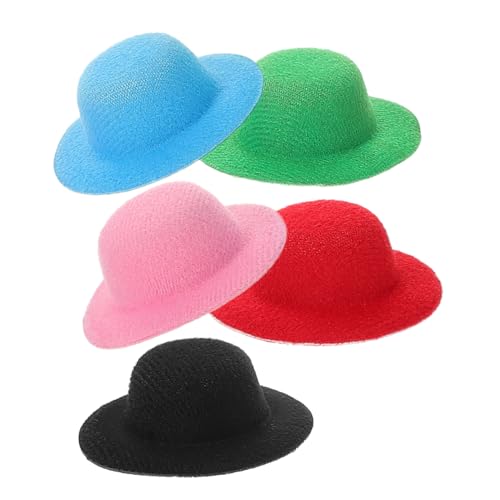 SOPOTUTU 5 Stück Kleiner Zylinder Geburtstagsgeschenk puppenhauszubehör Niedlicher Hut Spielzeugdekor Spielzeugkappe Haustier Mini Hunde Handwerksdekorationen DIY Basteldekorationen Stoff SOPOTUTU 5 Stück Kleiner Zylinder Geburtstagsgeschenk puppenhauszubehör Niedlicher Hut Spielzeugdekor Spielzeugkappe Haustier Mini Hunde Handwerksdekorationen DIY Basteldekorationen Stoff von SOPOTUTU