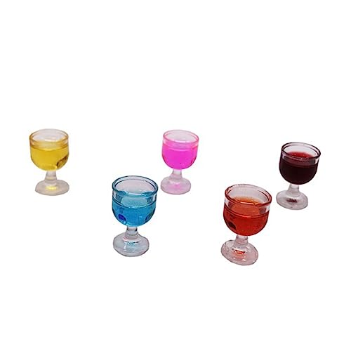 SOPOTUTU 5 Stück Mini Bierbecher Weingläser für Puppenhaus Dekoration Realistische Mini Getränke Accessoires für Kleine Räume Farben Zufällig für DIY Projekte und SOPOTUTU 5 Stück Mini Bierbecher Weingläser für Puppenhaus Dekoration Realistische Mini Getränke Accessoires für Kleine Räume Farben Zufällig für DIY Projekte und von SOPOTUTU