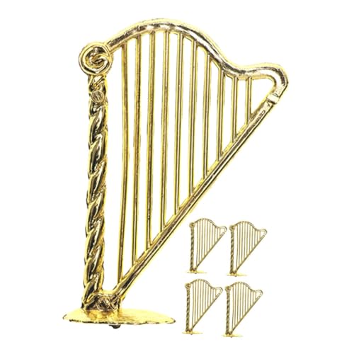 SOPOTUTU 5stücke Miniatur Harfen Für Lifelike Harfen Dekoration Musikinstrumente Für Mini Haus Deko Langlebig Und Wiederverwendbar SOPOTUTU 5stücke Miniatur Harfen Für Lifelike Harfen Dekoration Musikinstrumente Für Mini Haus Deko Langlebig Und Wiederverwendbar von SOPOTUTU