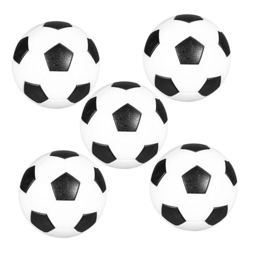 SOPOTUTU 5 Stück Mini-tischfußball Mini-sportbälle Tischfußballspieltisch Mini-fußbälle Als Gastgeschenke Ersatzbälle Für Tischfußball Mini -bälle Kickertisch Umweltfreundlicher Kunststoff von SOPOTUTU